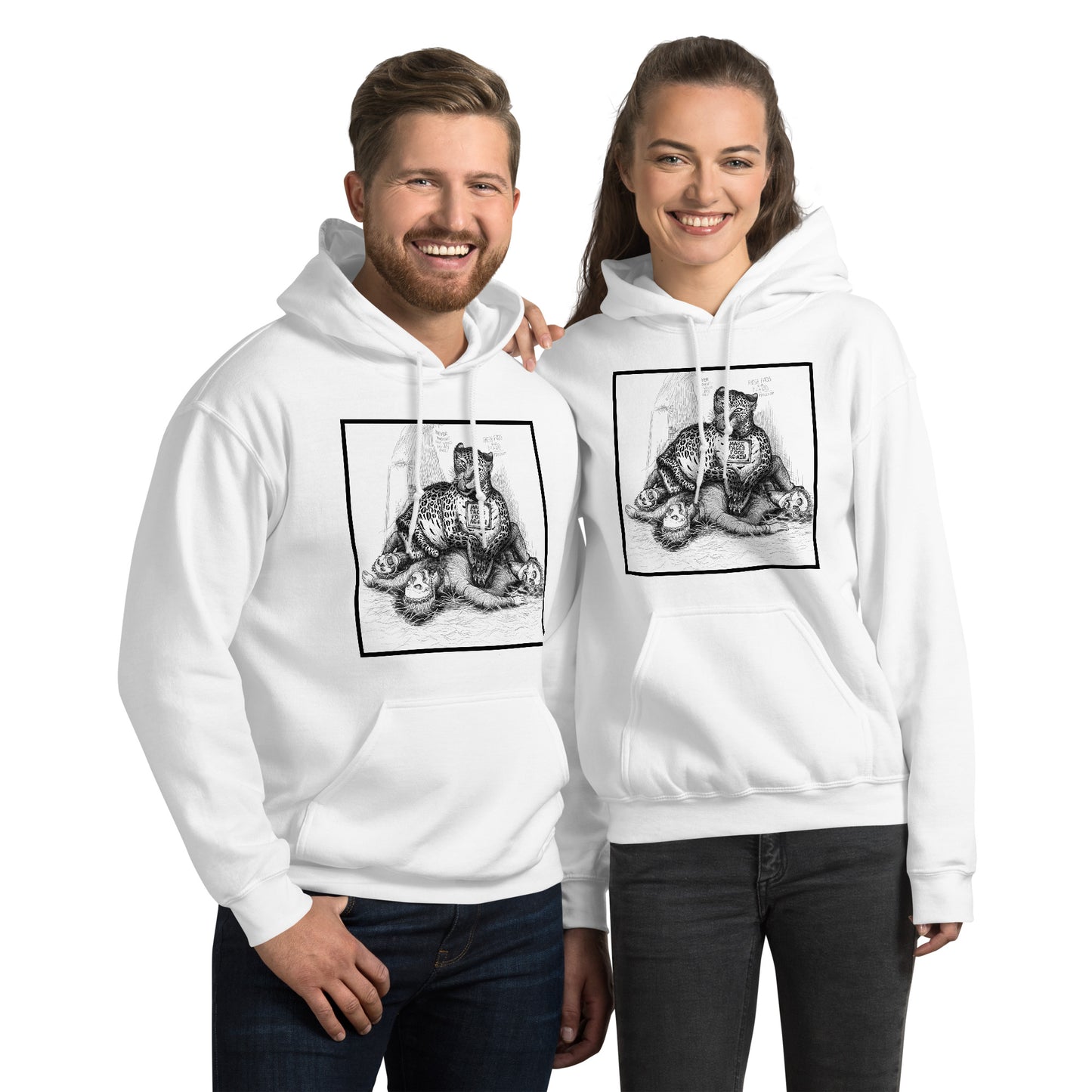 "Nasty Leopard" Unisex Hoodie